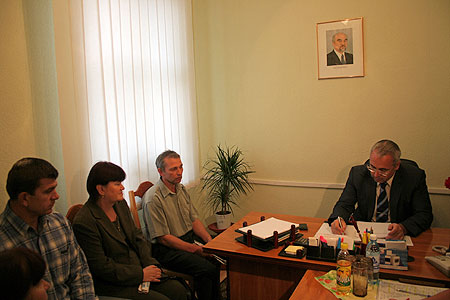 Александр Королев, встреча вице-президента