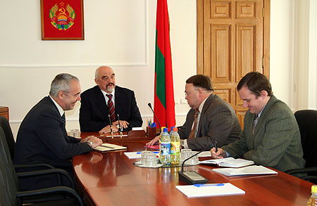 Игорь Смирнов и Королев на встрече