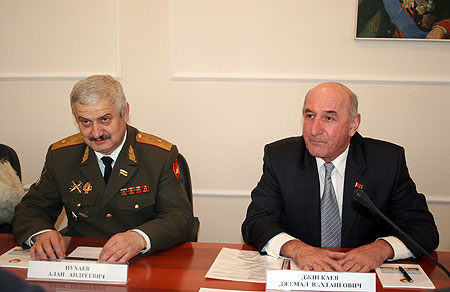 Президент Приднестровья на встрече с Юго-осетинскими друзьями