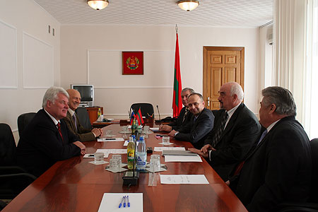 Встреча Игоря Смирнова с руководством Газпрома