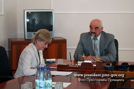 Встреча президента Приднестровья